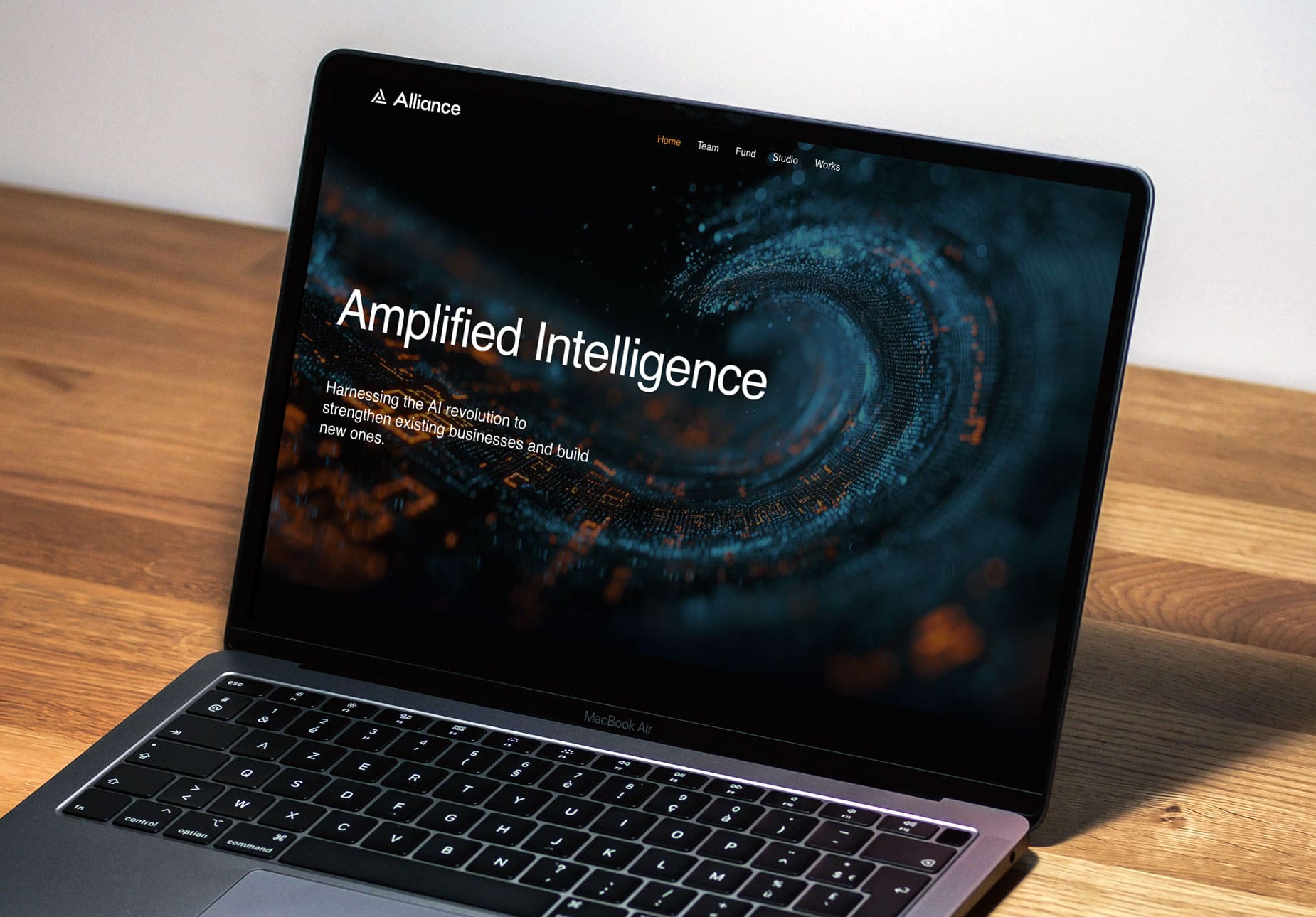 website design for venture capital firms by FWD